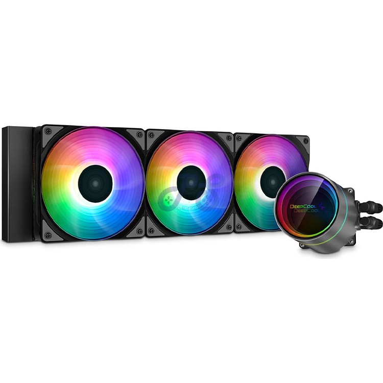 deepcool castle 360ex argb aio liquid cpu cooler
