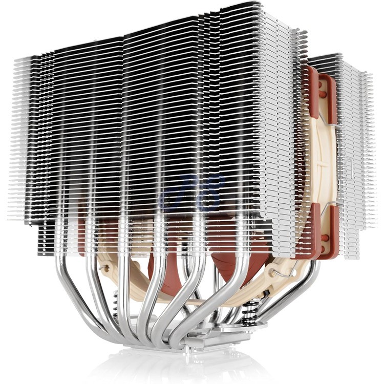 nocuta nhd15s dualtower premium cpu cooler 140mm brown