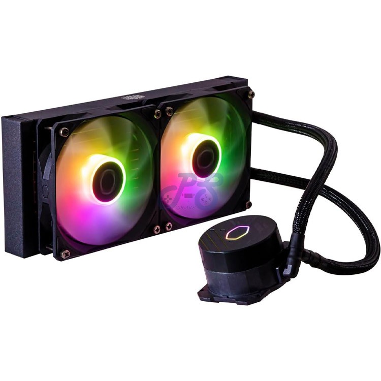 cooler master masterliquid 240l core argb aio liquid cpu cooler