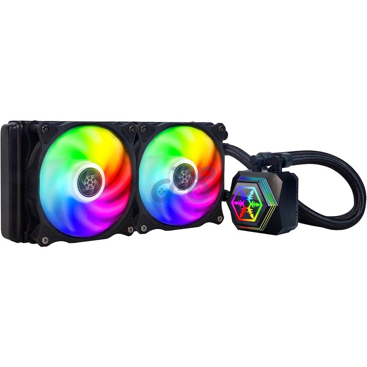 silverstone pf240argb cpu liquid cooler