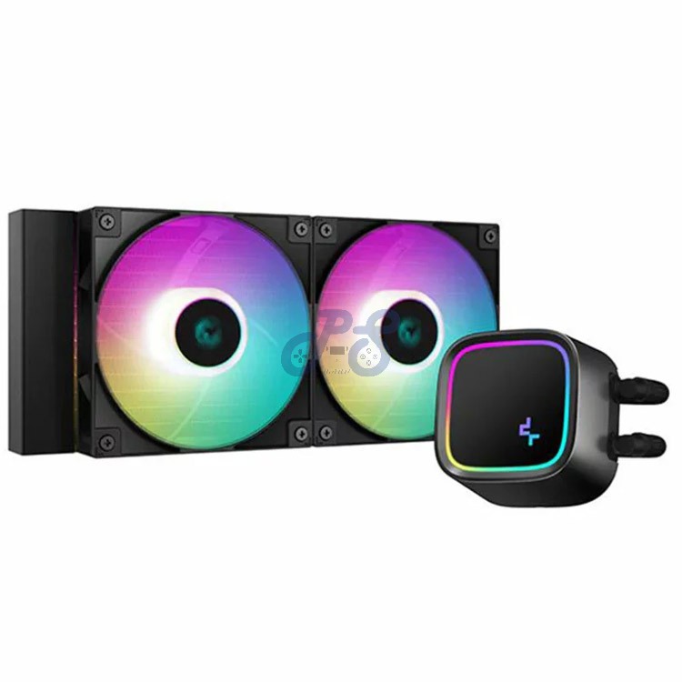 deepcool le520 aio liquid cpu cooler black