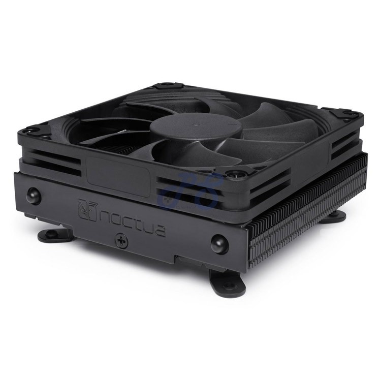 noctua nhl9i17xx chromaxblack premium lowprofile cpu cooler 95mm