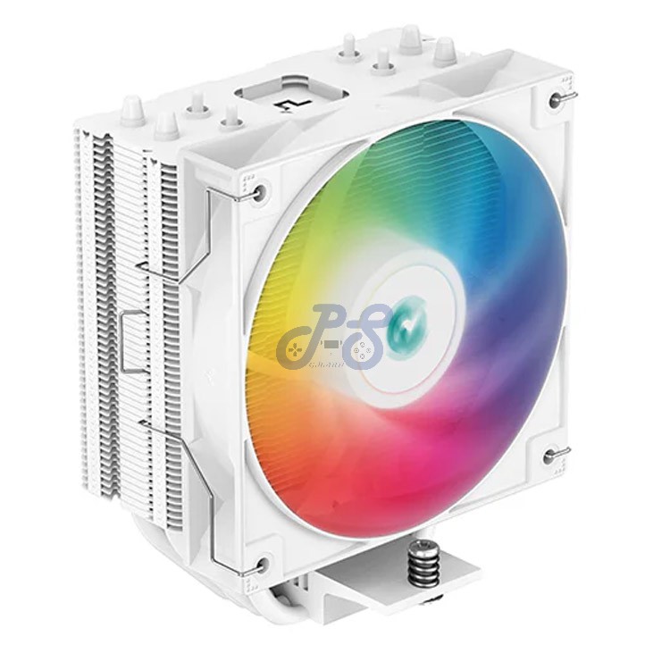 deepcool ag400 argb singletower cpu cooler white