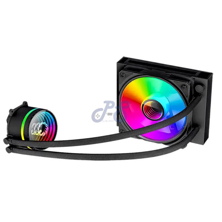 gamemax iceburg 120 allinone liquid cpu cooler black
