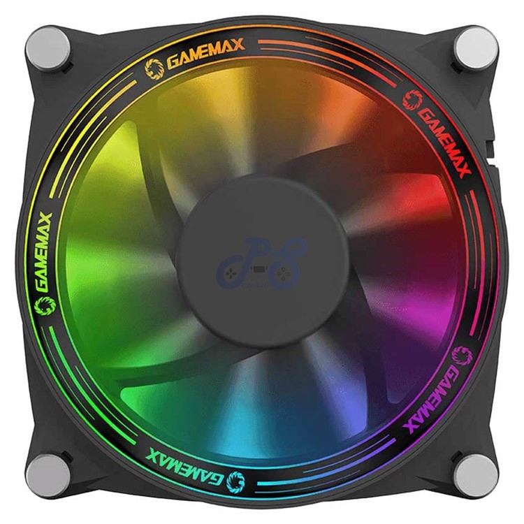 gamemax gmx12rbb pc case fan