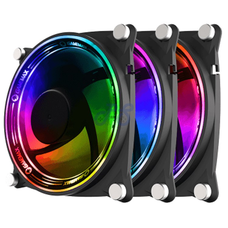 gamemax rb300 vortex rgb 3in1 fan kit
