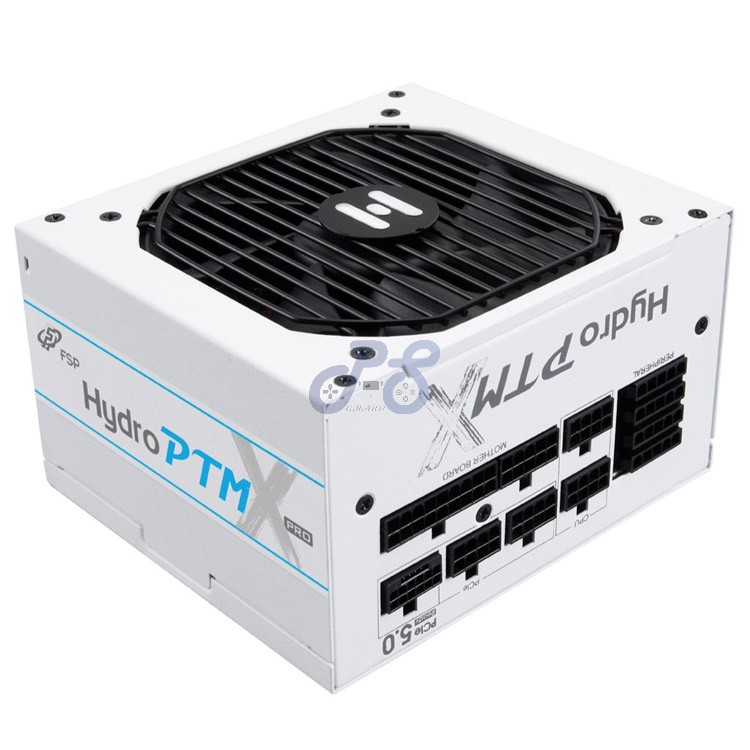 fsp hydro ptm x pro 1200w platinum power supply white