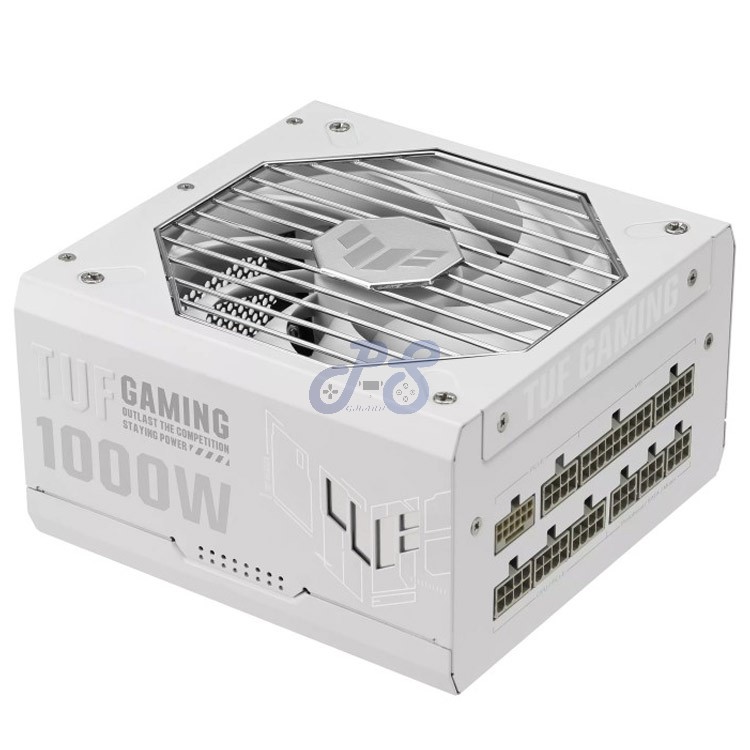 asus tuf 1000w gold full modular power supply white
