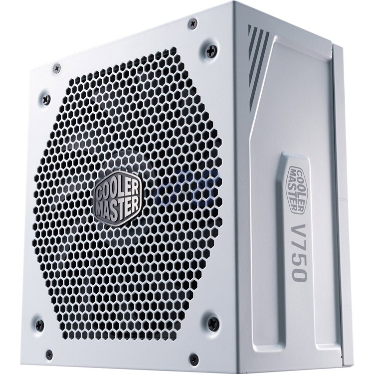 cooler master v series v750 gold v2 modular power supply white edition