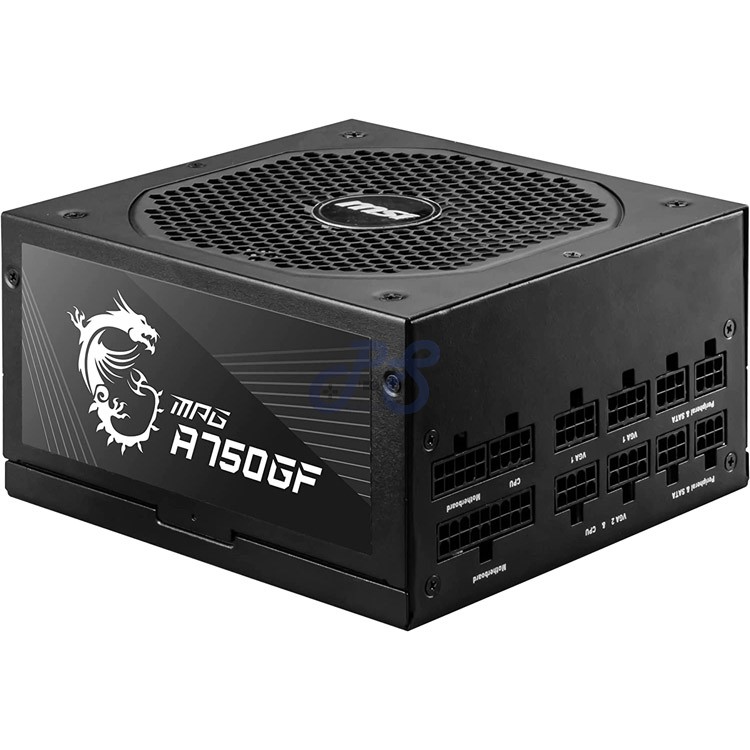 msi mpg a750gf modular power supply