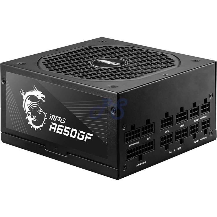 msi mpg a650gf modular power supply