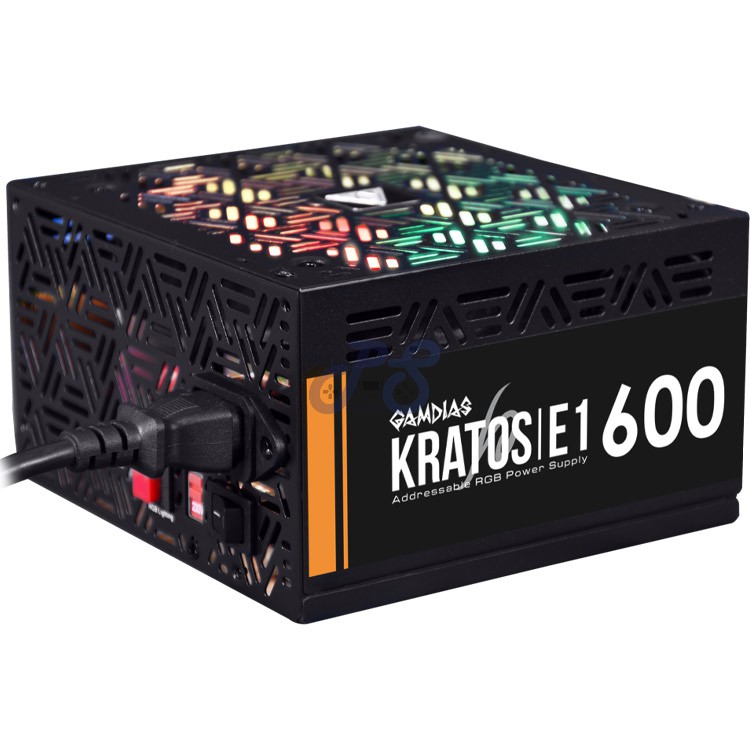 gamdias kratos e1600 rgb power supply