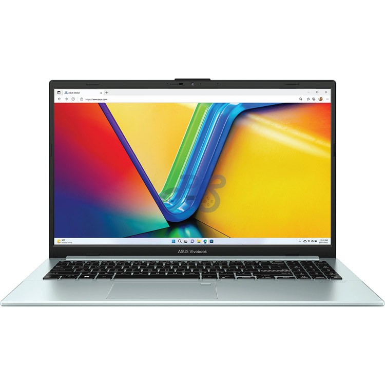 asus vivobook go 15 oled e1504faa laptop green grey