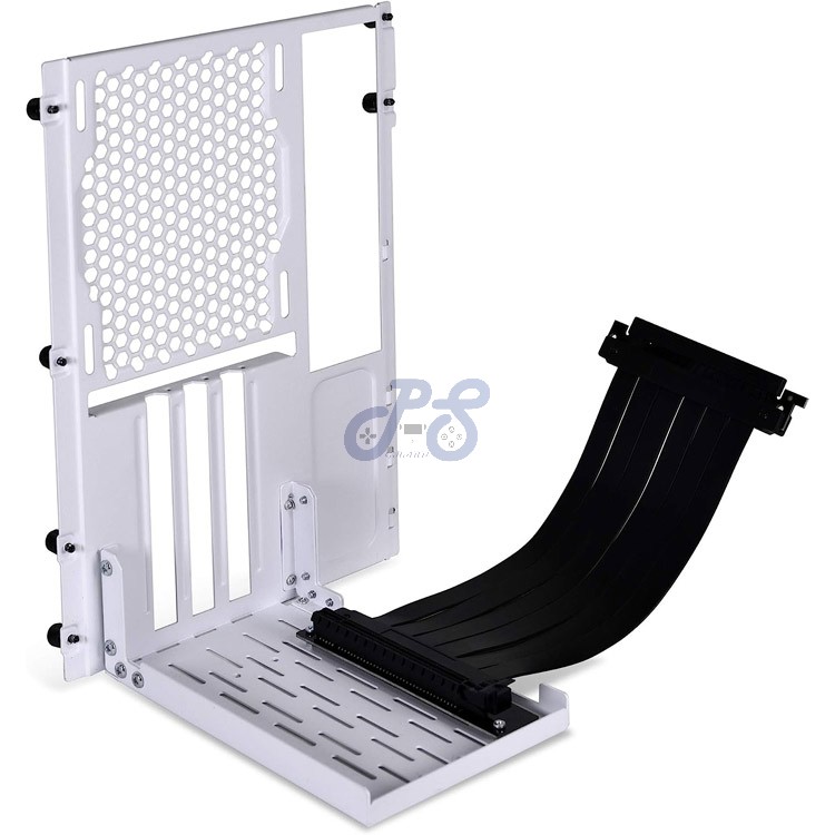 lian li o11dmini1 pcie 30 vertical gpu bracket kit white