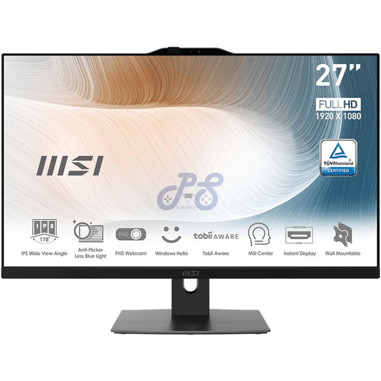 msi modern am272p aio pc black