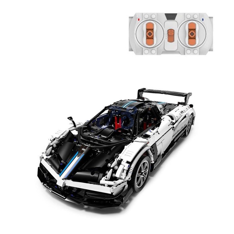 rastar rc 18 pagani huayra bc brick car white