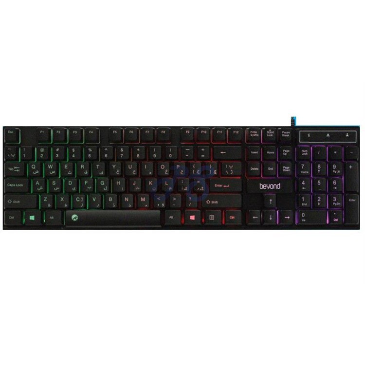 beyond bk 7100w rgb keyboard