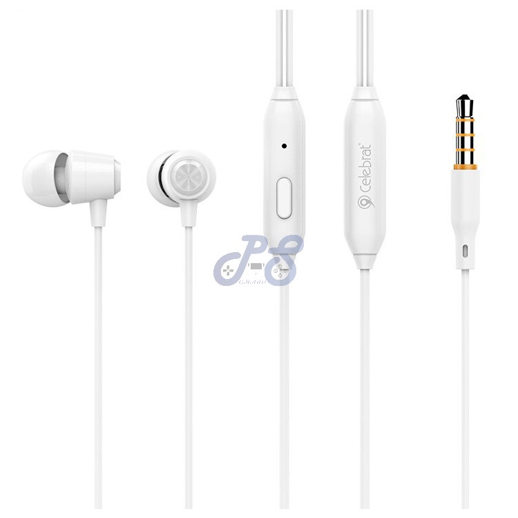 celebrat g4 earphone white