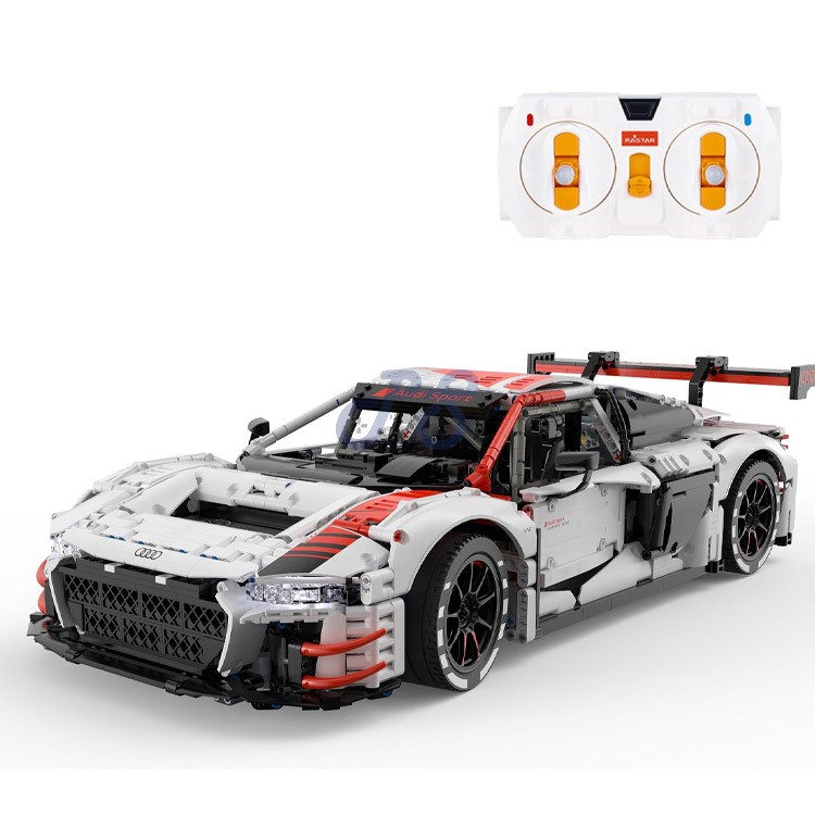 rastar rc 18 audi r8 lms gt3 brick car white