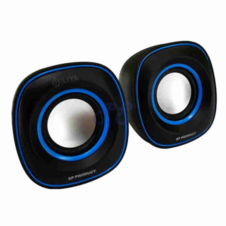 xp su32b portable speakers blue