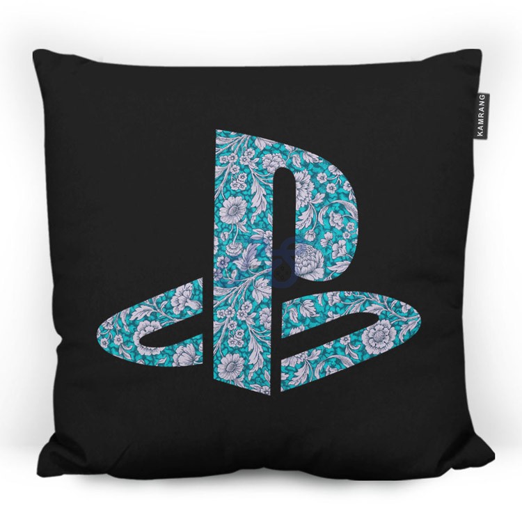Pillow Playstation Logo Flower