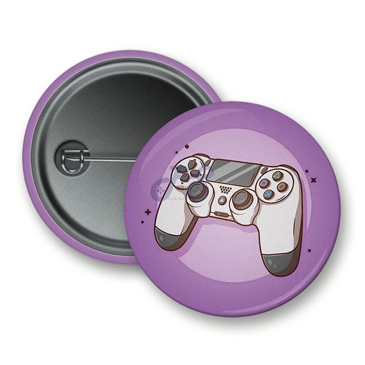 Pixel Dualshock 4 Purple
