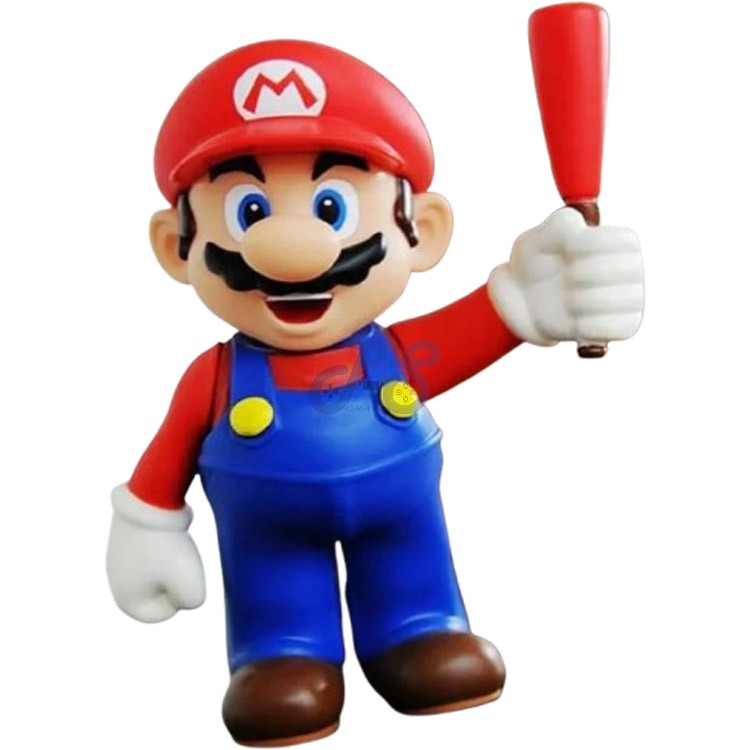 mario bros mini collection figure with baseball bat 30cm