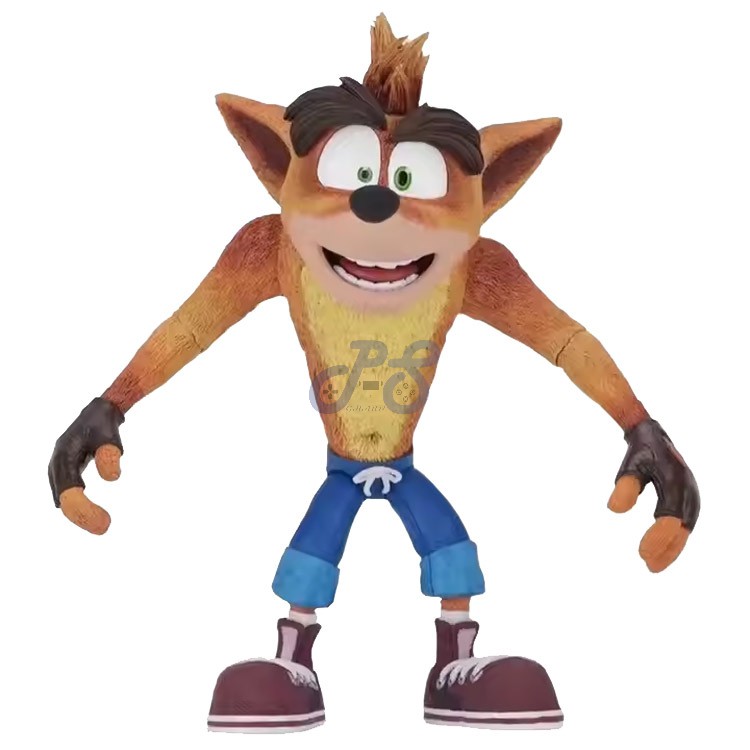 neca crash bandicoot deluxe figure