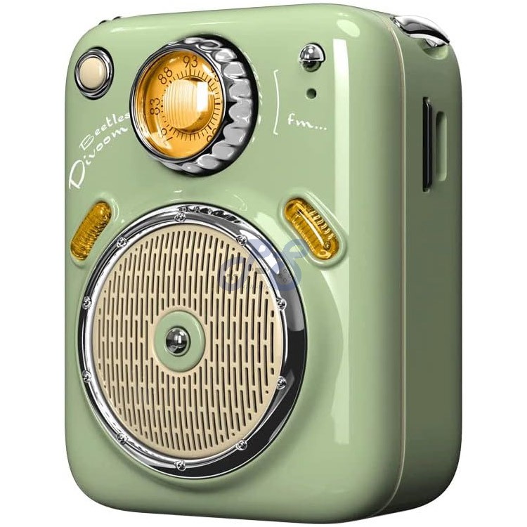 divoom beetles mini bluetooth speakers green