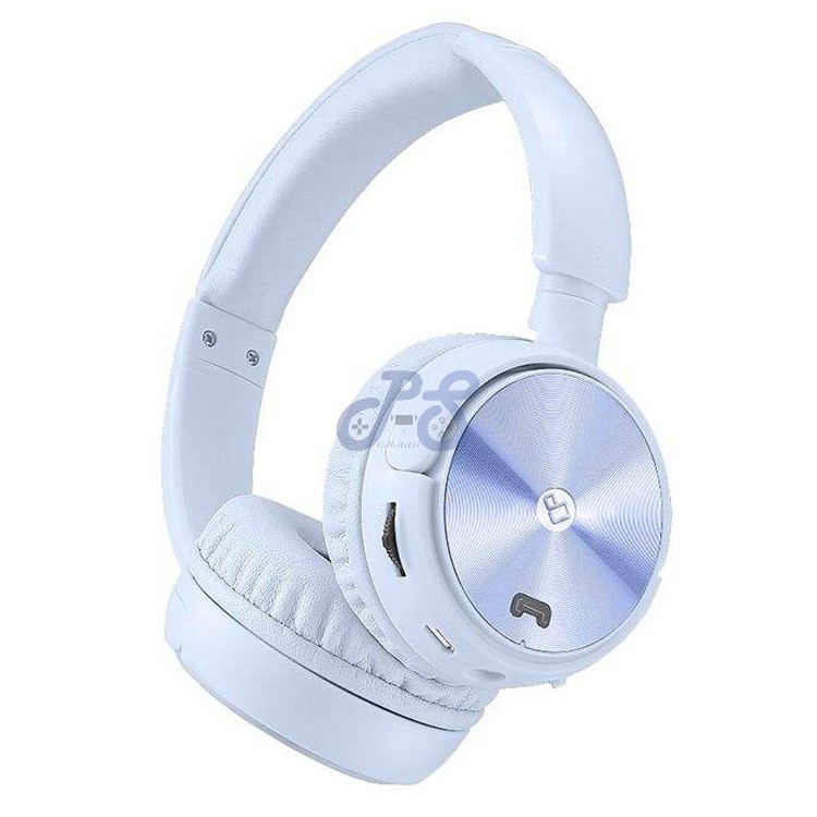 propne moral series wireless headphones blue