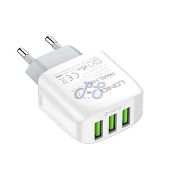 ldnio a3312 triple usb wall charger