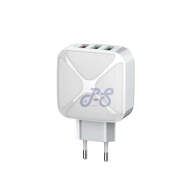 ldnio a3312q qc3 0 auto id wall charger