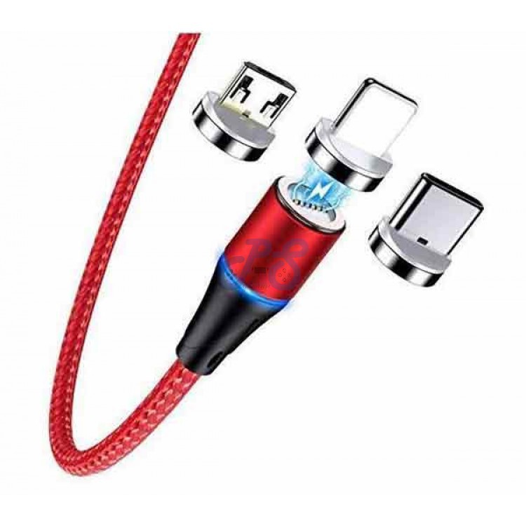 yookie 3 in 1 magnetic cable 1m