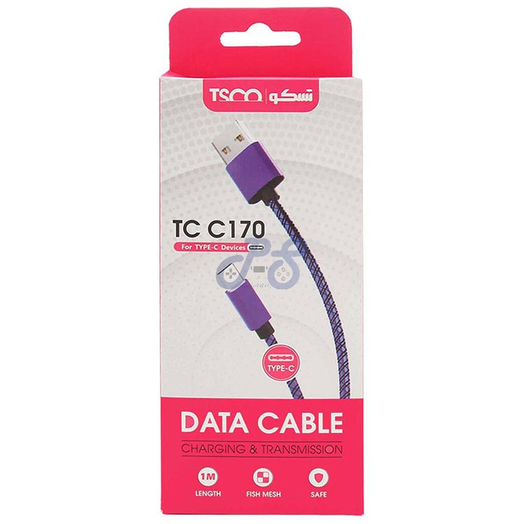 tscotc c170 usb c cable 1m purple