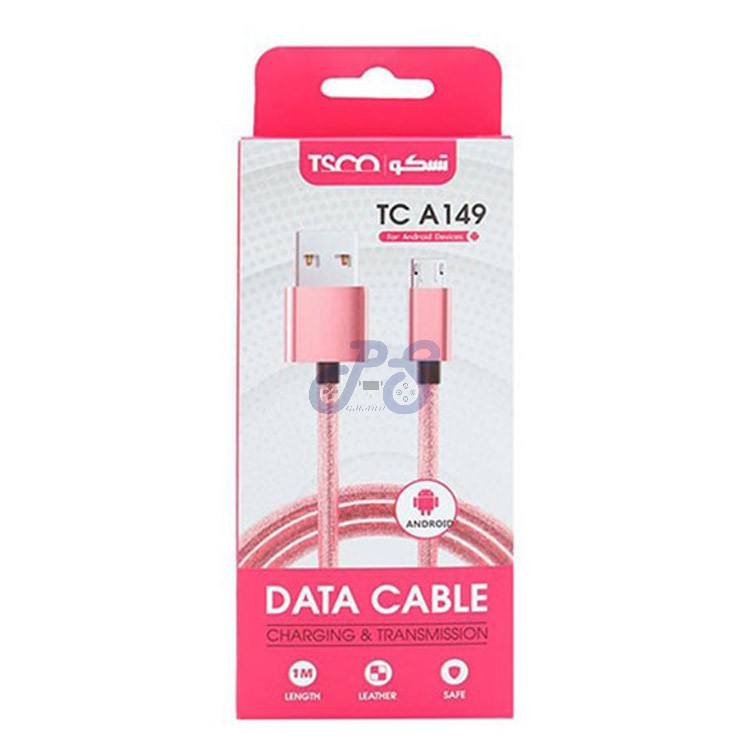 tsco tca149 micro usb cable pink
