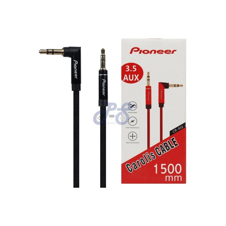 pioneer 3 5 aux carolis cable 1 5m