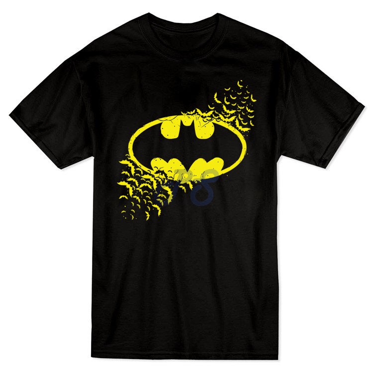 Batman Symbol t shirt red 2246