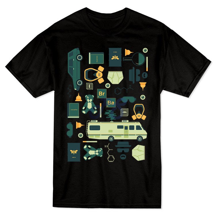Breaking bad symbols t shirt