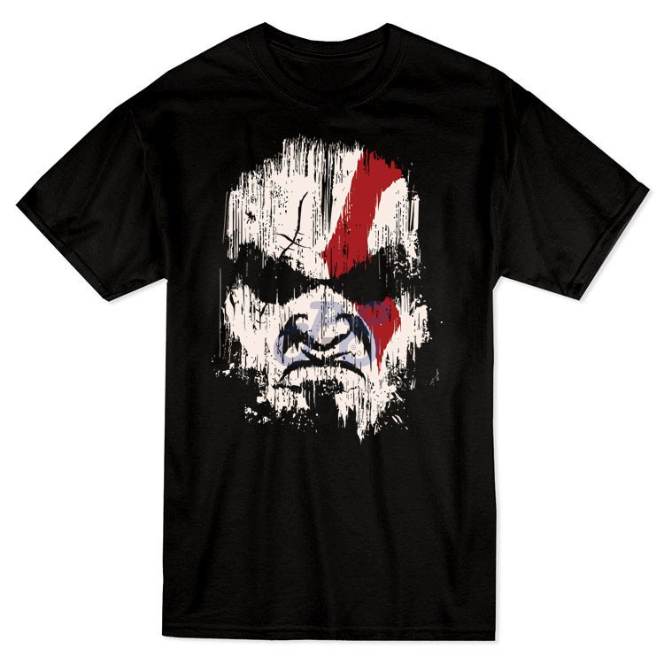 Kratos face t shir