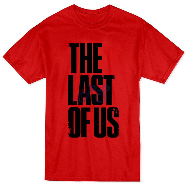 the last of us t shirt red