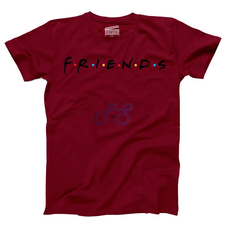 vanguard tshirt friends red m