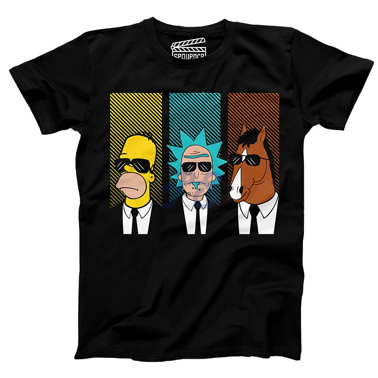 vanguard tshirt gangs in black