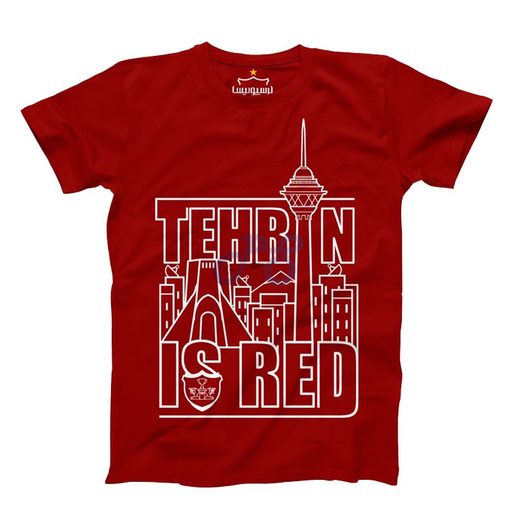 vanguard tshirt perspolis fc red xl