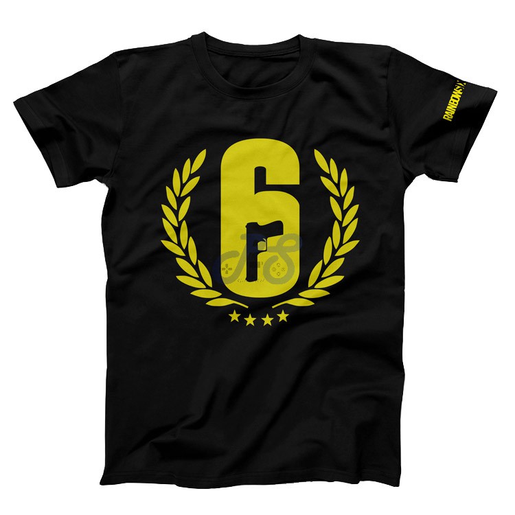vanguard tshirt rainbow six black xl