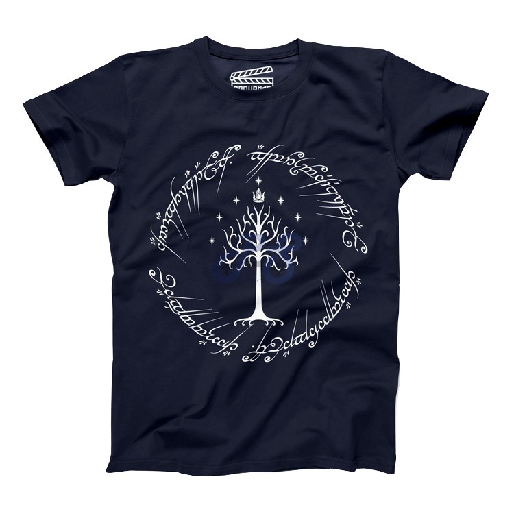 vanguard tshirt the lord of the rings navy blue m