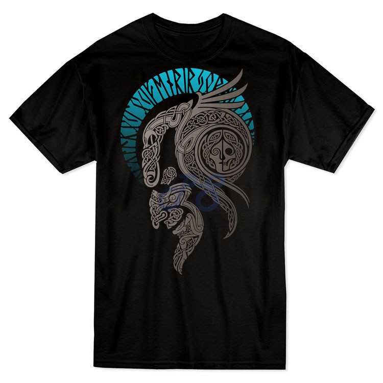 vanguard tshirt viking valhalla black m