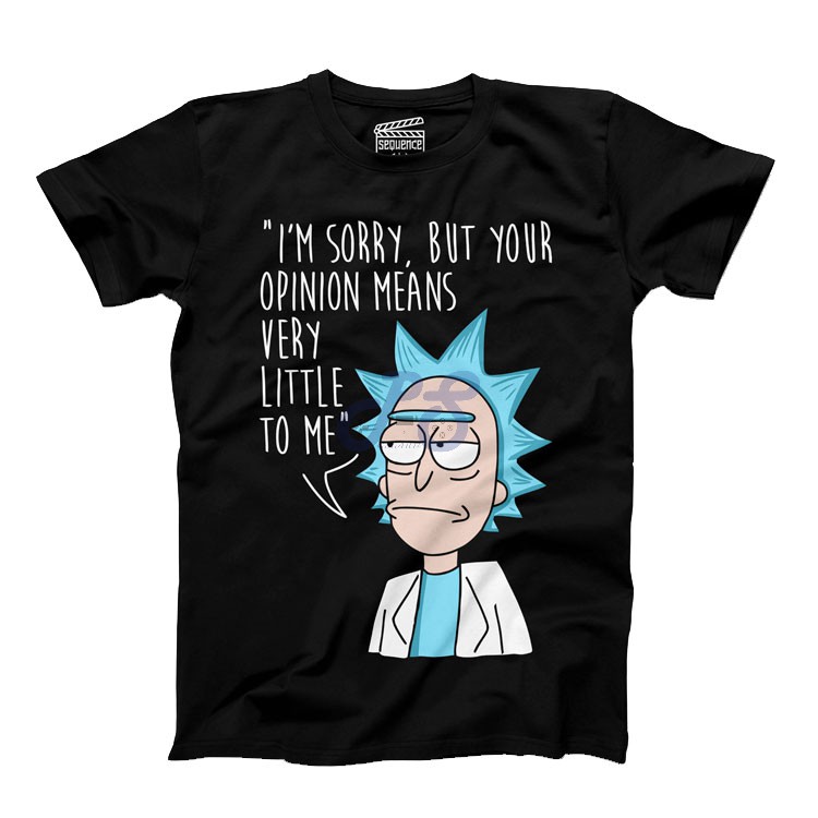 vanguard tshirt your opinions means very little to rick black xxl