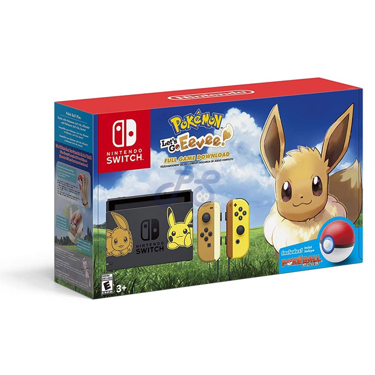 nintendo switch pikachu and eevee edition with pokemon let s go pikachu poke ball 